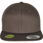 Casquette snapback en coton organique