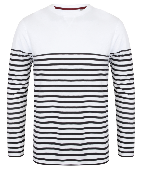 T-shirt breton à manches longues