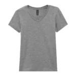 T-shirt femme col v Softstyle