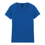 T-shirt femme col v Softstyle