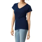T-shirt femme col v Softstyle