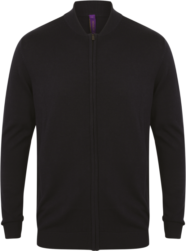 Cardigan zippé
