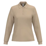 Polo piqué LSL femme