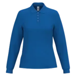 Polo piqué LSL femme
