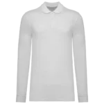 Polo piqué manches longues Bio180 homme
