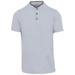 Polo col mao manches courtes homme