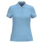 Polo manches courtes femme