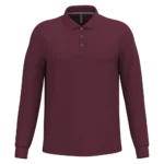 Polo manches longues homme