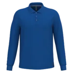Polo manches longues homme