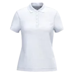 Polo piqué manches courtes femme
