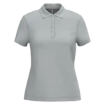 Polo piqué manches courtes femme
