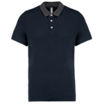 Polo jersey bicolore homme
