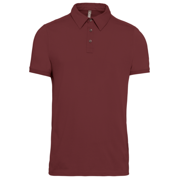 Polo jersey manches courtes homme