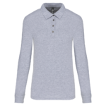 Polo jersey manches longues femme