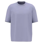 T-shirt unisexe oversize manches courtes