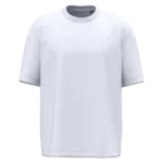 T-shirt unisexe oversize manches courtes