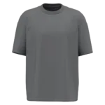 T-shirt unisexe oversize manches courtes