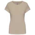 T-shirt col rond manches courtes femme