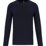 T-shirt col rond manches longues homme