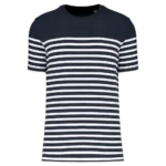 T-shirt marin col rond Bio homme
