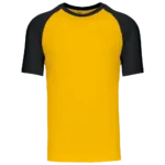 Baseball > T-shirt bicolore manches courtes
