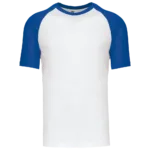 Baseball > T-shirt bicolore manches courtes