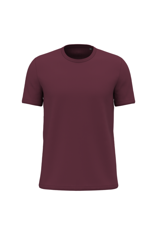 T-shirt manches courtes col rond unisexe