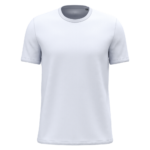 T-shirt manches courtes col rond unisexe