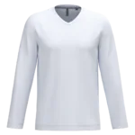 T-shirt col V manches longues homme