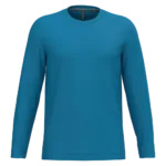 T-shirt col rond manches longues homme