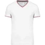 T-shirt maille piquée col V homme