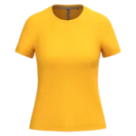 T-shirt col rond manches courtes femme