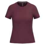 T-shirt col rond manches courtes femme