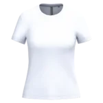 T-shirt col rond manches courtes femme