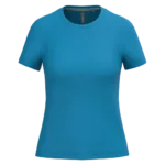 T-shirt col rond manches courtes femme