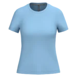 T-shirt col rond manches courtes femme