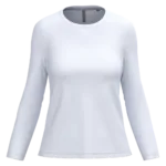 T-shirt col rond manches longues femme