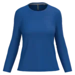 T-shirt col rond manches longues femme