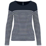 Marinière manches longues femme