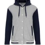 Blouson Teddy à capuche unisexe