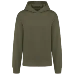 Sweatshirt à capuche molleton oversize unisexe