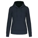 Sweat-shirt écoresponsable à capuche femme