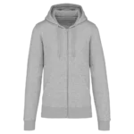 Sweat-shirt écoresponsable zippé à capuche homme
