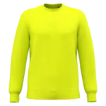 Sweat-shirt recyclé col rond unisexe