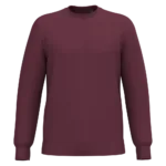 Sweat-shirt recyclé col rond unisexe