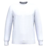 Sweat-shirt recyclé col rond unisexe