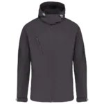 Veste softshell à capuche amovible homme