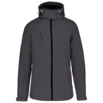 Veste softshell à capuche amovible femme