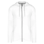 Veste coton légère à capuche