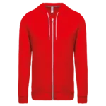 Veste coton légère à capuche